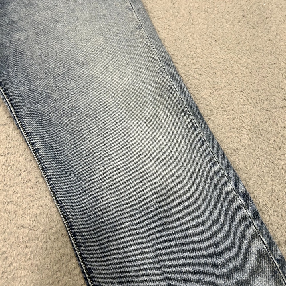 Levis Jeans Mens 34x26 Blue Denim 551 Z Straight Fit Cropped Premium Big E Adult - Picture 3 of 16